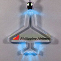 Light Up Pendant Necklace - Plane - Blue
